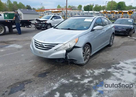 2014 Hyundai Sonata Se из США, поврежденный, VIN 5NPEC4AC5EH857132